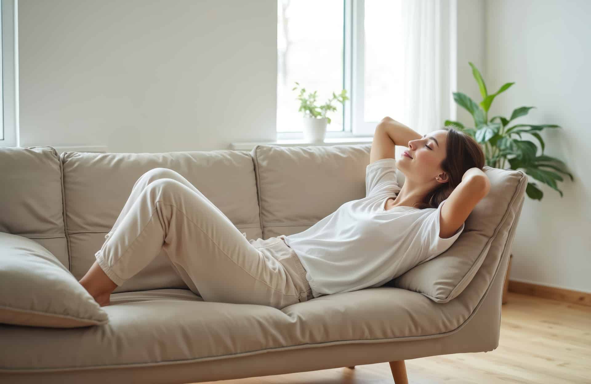 Ruhe und Komfort im Wohnzimmer | FTTH Zubehör